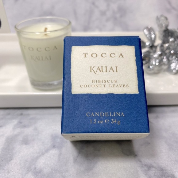 Tocca Kauai Candle, Original Box, Fresh, Coconut, Hibiscus, NEW - Mini 34 g. - Picture 3 of 8